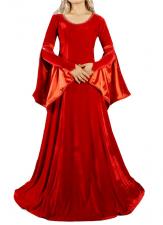 Ladies Medieval Renaissance Costume and Headdress Size 10 - 12